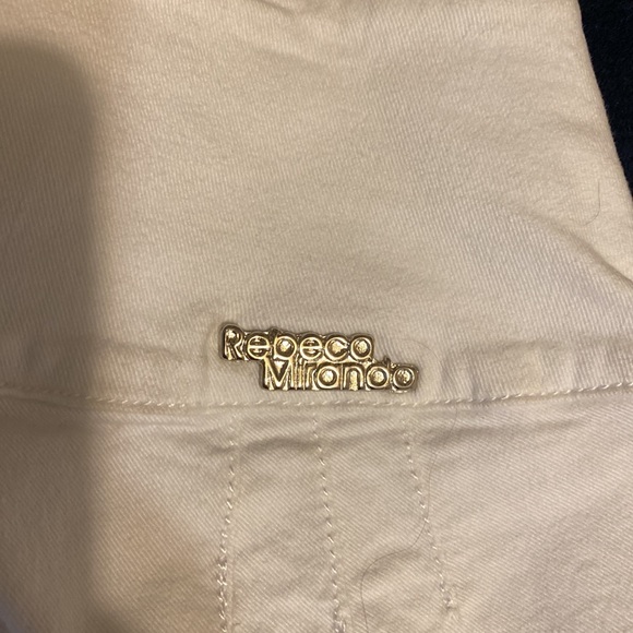 White Denim Pants - Picture 5 of 10
